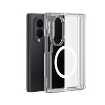 Dux Ducis Clin Mag Case for Samsung Galaxy Z Fold 8 Wide Compatible with MagSafe - Transparent