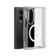 Dux Ducis Clin Mag Case for Samsung Galaxy Z Fold 8 Wide Compatible with MagSafe - Transparent