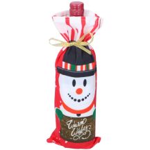 SNOWMAN CHRISTMAS BOTTLE BAG