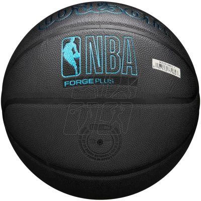 4. Wilson NBA Forge Plus Ball Basketball WZ2016803XB