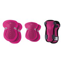 Children's knee, elbow, wrist protectors pink (540/541-310)