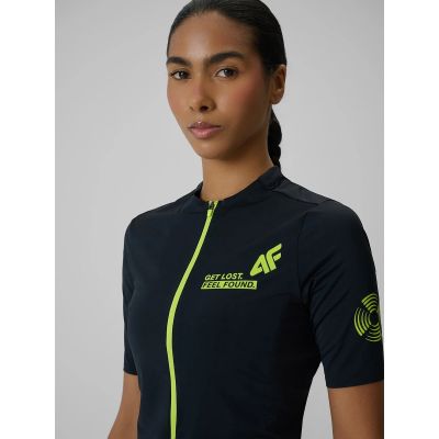 5. Women's cycling jersey with UPF50+ filter 4F 4FRSS26TFTSF2454-20S