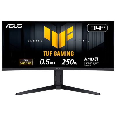 15. ASUS TUF Gaming VG34WQML5A Computer Monitor 86.4 cm (34") 3440 x 1440 px UltraWide Quad HD LED Black