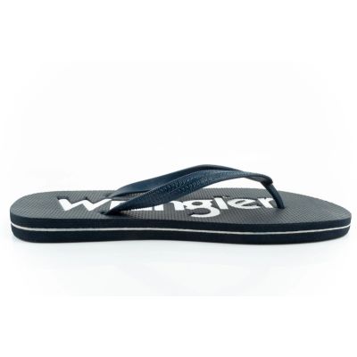 4. Wrangler men's slippers Cole Flipflop navy blue flip-flops