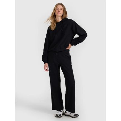 5. Women's open-front hooded sweatshirt 4F 4FRAW25TSWSF2544-20S