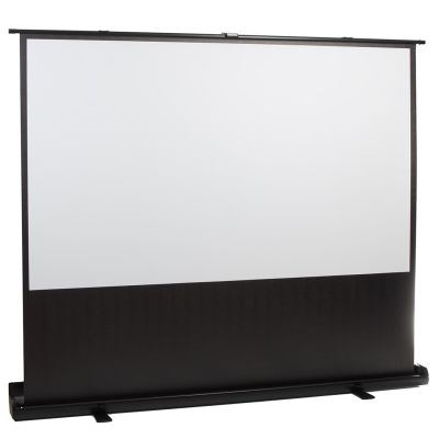 4. MACLEAN PORTABLE PROJECTION SCREEN, COMPACT, FLOOR, 100", 16:9 MC-964