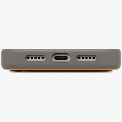 5. Uniq Lyden DS Magclick Charging Case for iPhone 18 Pro / 17 Pro - Light Orange