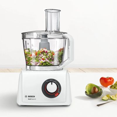 4. Bosch MC812W501 Food Processor (1000W; white)