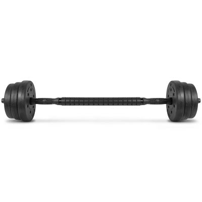 23. 4-in-1 Weight Set (Barbell, Dumbbells, Kettlebell, Push-Up Handles) Spokey PONDUS SET 20 kg