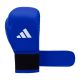 6. IBA approved adidas tournament boxing gloves blue