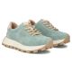 5. Leather platform sneakers in green Filippo DP7498
