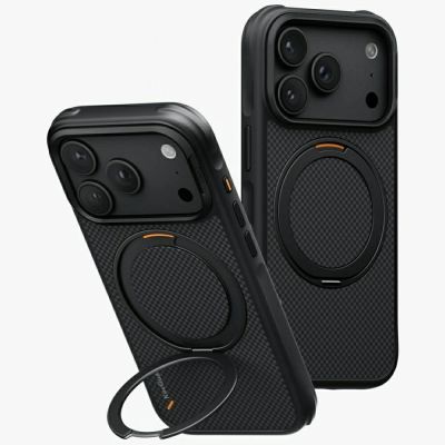 7. Uniq Keva Mov Magclick Charging Case for iPhone 18 Pro / 17 Pro - Black