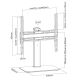 10. Equip 650611 TV mount 139.7 cm (55") Black