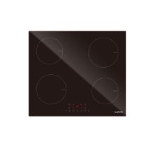 MPM MPM-60-IM-13/N induction hob 60 cm | 4 zones | Booster | 9 power levels | black | ultra-flat