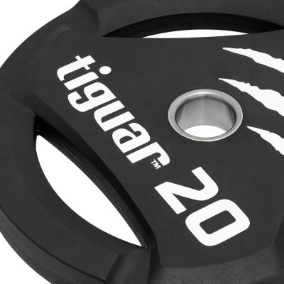 6. Tiguar PU Olympic plate 20 kg TI-WTPU02000