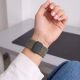 10. Tech-Protect Nylonmag Strap for Apple Watch 4 / 5 / 6 / 7 / 8 / 9 / SE / Ultra 1 / 2 (42 / 44 / 45 / 49 MM) - Green