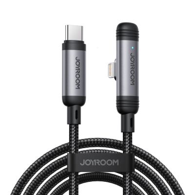 Joyroom S-A56 EnjoyX Series 90° USB-C - Lightning cable 30W 1.2m - black