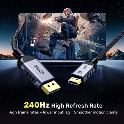 3. UNITEK KABEL DISPLAYPORT 2.1 8K@120HZ 1.5M