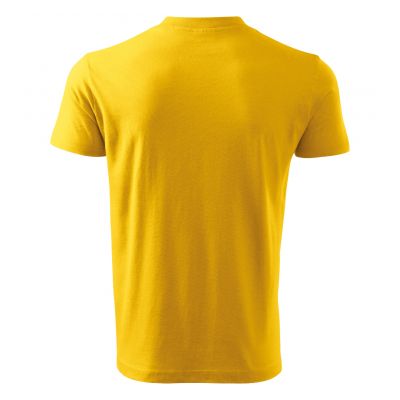 3. Malfini V-neck T-shirt M MLI-10204 yellow