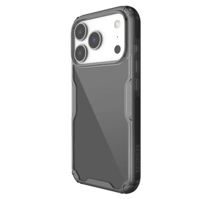 3. Nillkin Nature TPU Pro Case for iPhone 17 Pro - Translucent Black