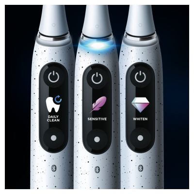 25. Oral-B iO Series 10 Stardust White Toothbrush