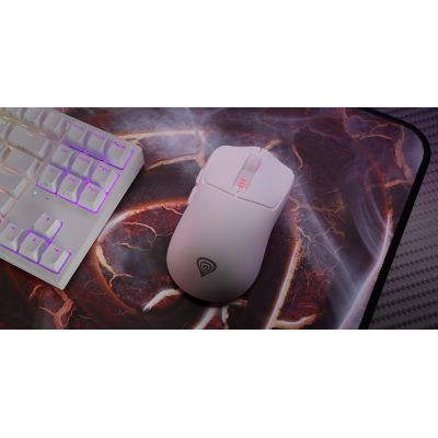 4. GENESIS Zircon 500 Gaming Mouse Right Side RF Wireless + Bluetooth + USB Type-C Optical 10000 DPI