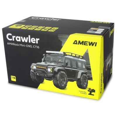 11. Amewi RC Crawler Mini-D90 AMXRock 4WD 1:16 RTR Gray