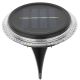 10. SOLAR DISC LAMPS FOR GROUND OR WALL MOUNTING 2 PCS