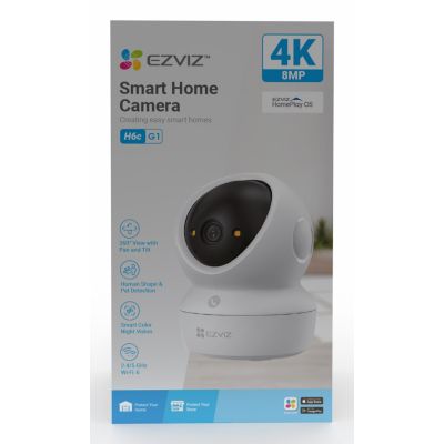 22. EZVIZ H6c G1 4K Spherical IP Security Camera Indoor 3840 x 2160 px Ceiling/Wall/Desk