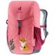 2. Deuter 3610225 hiking backpack pink, red polyester