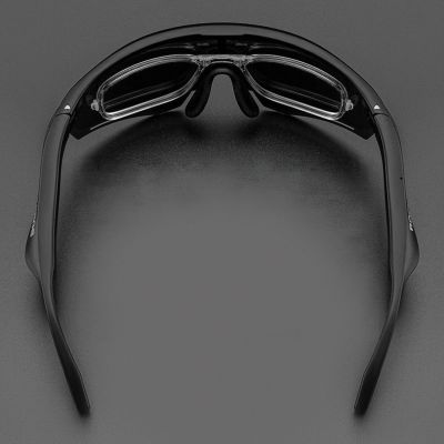 5. Rockbros SP-251 Polarized Cycling Glasses with Bluetooth Audio Kit - Black