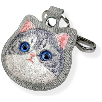 3. Nimmy New Big Eyed Pet 2.0 Cat Tracker Case - Gray