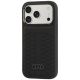 3. Audi Leather Case MagSafe for iPhone 18 Pro / 17 Pro - Black