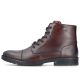3. Rieker F4546-25 men's comfortable, waterproof, insulated brown leather ankle boots