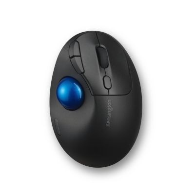 Kensington Pro Fit Ergo TB450 Mouse Office Right Side RF Wireless + Bluetooth Trackball 1600 DPI