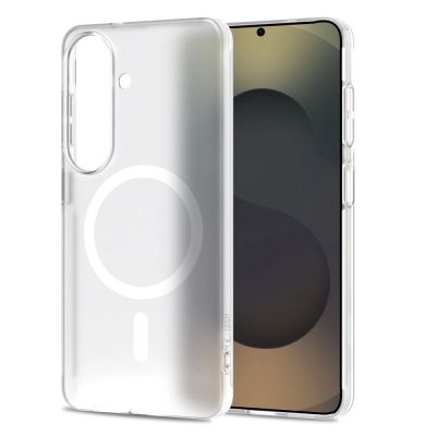 2. Tech-Protect MagSlim MagSafe Case for Samsung Galaxy S26 - Clear Matte