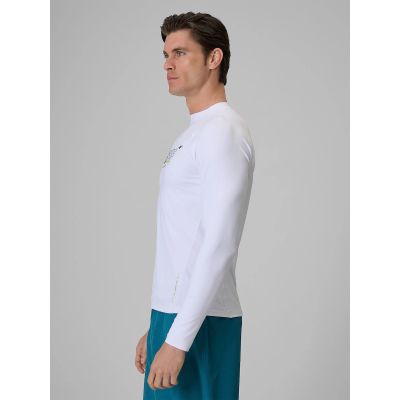 5. Longsleeve for swimming and water sports with UPF50+ filter men's 4F 4FRSS26TFWLM004-10S