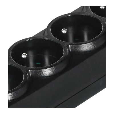 3. Ever Classic surge protector strip 3.0m (5 x UTE; 10 A; black) (T/LZ09-CLA030/0000)