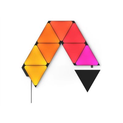 Nanoleaf | Shapes Black Triangles Starter Kit (9 panels) | 42 W | WiFi