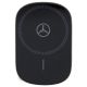 2. Mercedes MEWCCGSLK 15W induction holder for air vent/glass black/black Silver Stars MagSafe