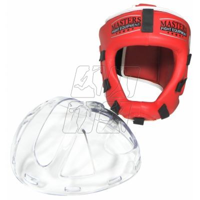 7. Masters boxing helmet with mask KSSPU-M (WAKO APPROVED) 02119891-M02