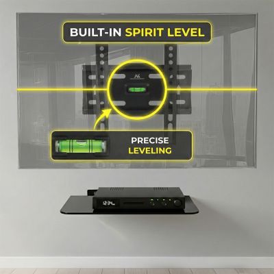 13. Maclean MC-777 TV wall mount (wall-mounted; 13" - 42"; max. 35kg)