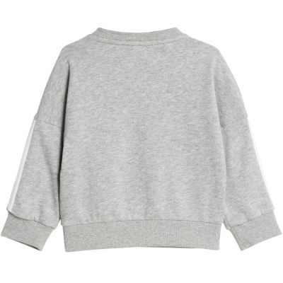 10. adidas Essentials Joggers Gray JV9852 Kids Tracksuit