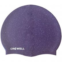 Silicone swimming cap Crowell Recycling Pearl purple col.4