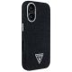 4. Guess Denim Triangle Logo MagSafe case for iPhone 16 - black
