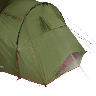 11. High Peak Goose 4 LW Tent Green and Red 10333