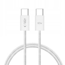 Tech-Protect UltraBoost Classic USB-C / USB-C PD cable 60W 3A 1m - white