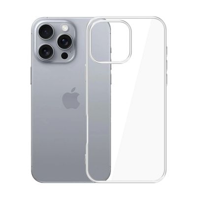 6. 3mk Clear Case for iPhone 16 Pro - transparent