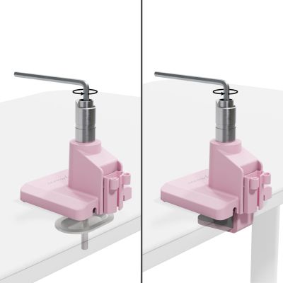 5. Arozzi AZ-ALZARE-NEO-PNK Monitor Holder/Stand Desk Pink