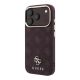 2. Guess Peony 4G Small Logo MagSafe Case for iPhone 17 Pro / 18 Pro - Burgundy